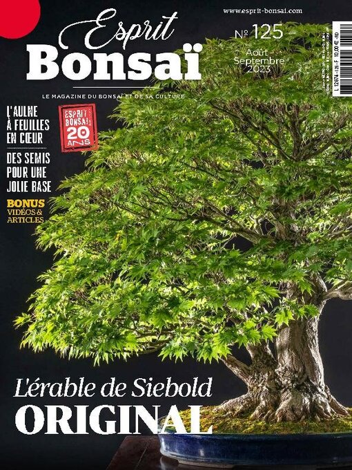 Title details for Esprit Bonsai by LR Presse SA - Available